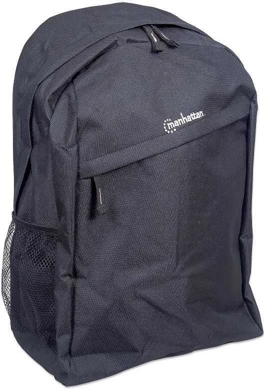 MANHATTAN Knappack Backpack, Lightweight, Top-Loading, For Nešiojamas kompiuteris Computers Up To 15.6″, Juodas, 439831