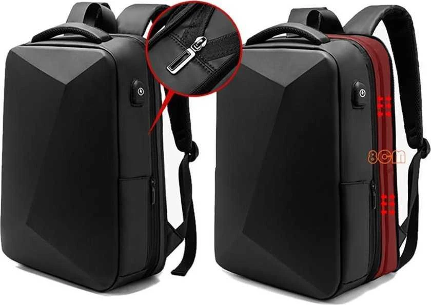 MOZOS PM37 Kuprinė NA LAPTOPA ANTYKRADZIEŻOWY TSA