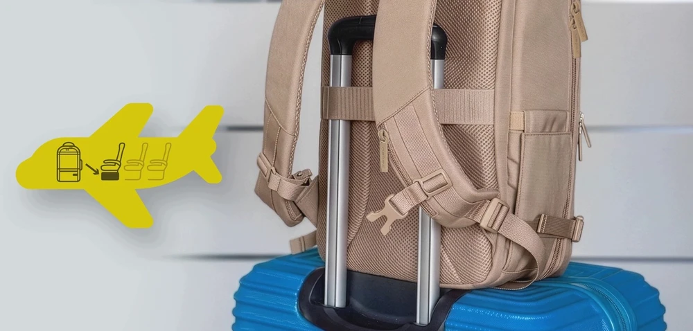 Natec Camel Lite 15.6" 19L smėlio spalva