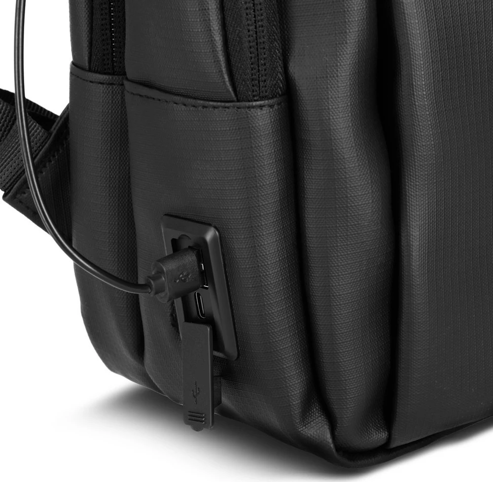 Kuprinė Nils Extreme NC4502 Kuprinė na laptop su USB juoda NILS