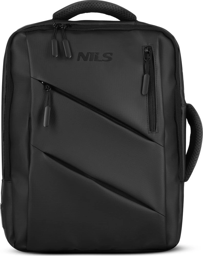 Kuprinė Nils Extreme NC4502 Kuprinė na laptop su USB juoda NILS