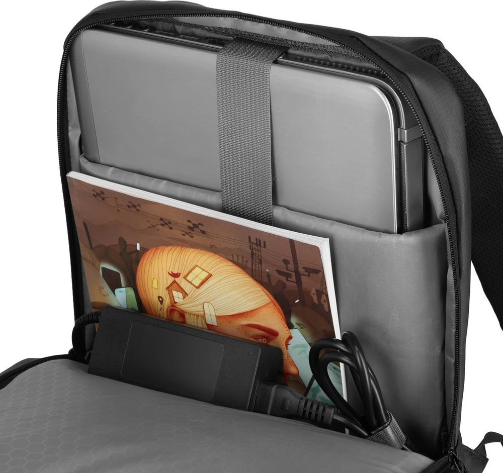 Kuprinė Nils Extreme NC4502 Kuprinė na laptop su USB juoda NILS
