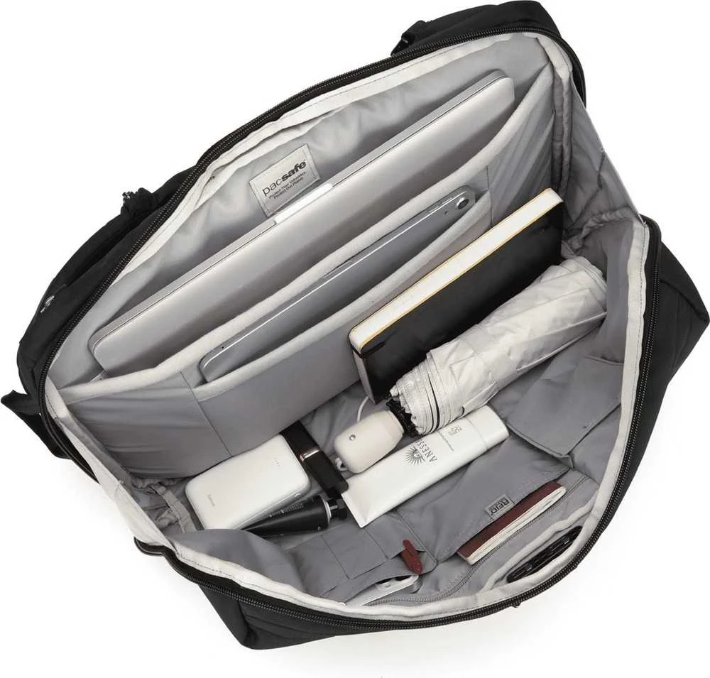 Pacsafe Metrosafe X 16 juoda kuprinė