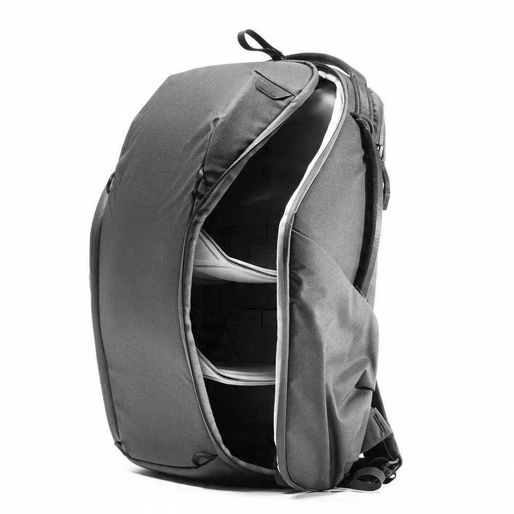 Turistinė kuprinė Peak Design Kuprinė PEAK DESIGN Everyday Backpack 20L Zip - Juodas - EDLv2