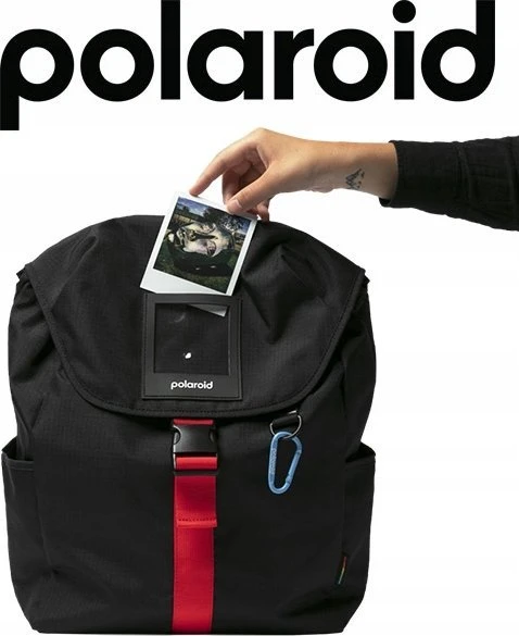 Kuprinė Polaroid Kuprinė Fotograficzny Foto Na Aparat Do Canon Nikon Sony Pentax / Ripstop Backpack Juodas/multi