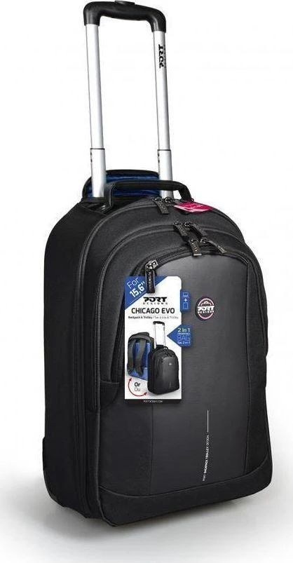 PORT DESIGNS | CHICAGO EVO | 170231 | Tinka iki 15.6 " | Backpack/Roller | Juodas