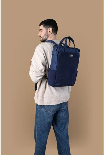 PORT DESIGNS MILANO II ECO TOTEPACK, kuprinė NB 14–16", tamsiai mėlyna