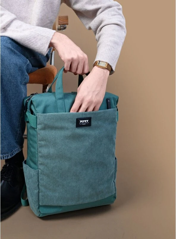 PORT DESIGNS MILANO II ECO TOTEPACK, kuprinė NB 14–16", sage žalias