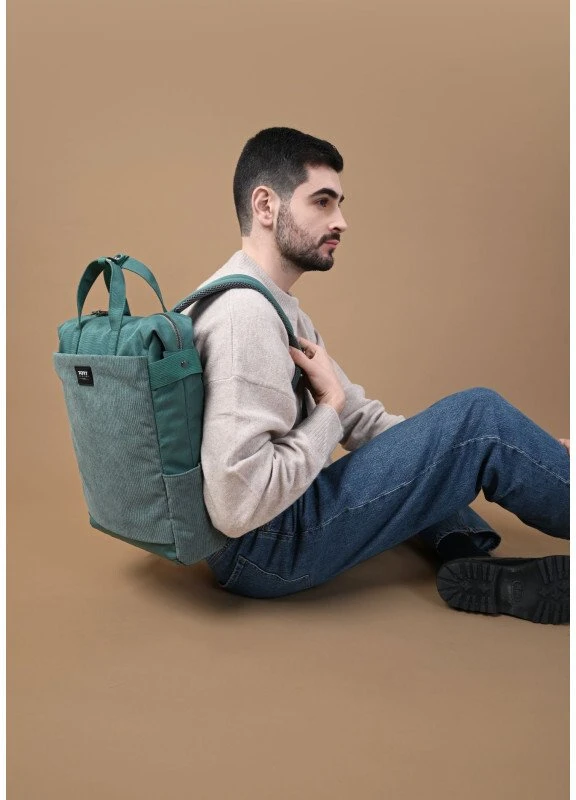 PORT DESIGNS MILANO II ECO TOTEPACK, kuprinė NB 14–16", sage žalias
