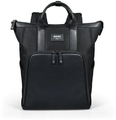 PORT DESIGNS Muse Signature ECO nešiojamojo kompiuterio kuprinė 16”, 17 l, su kišene, Juodas