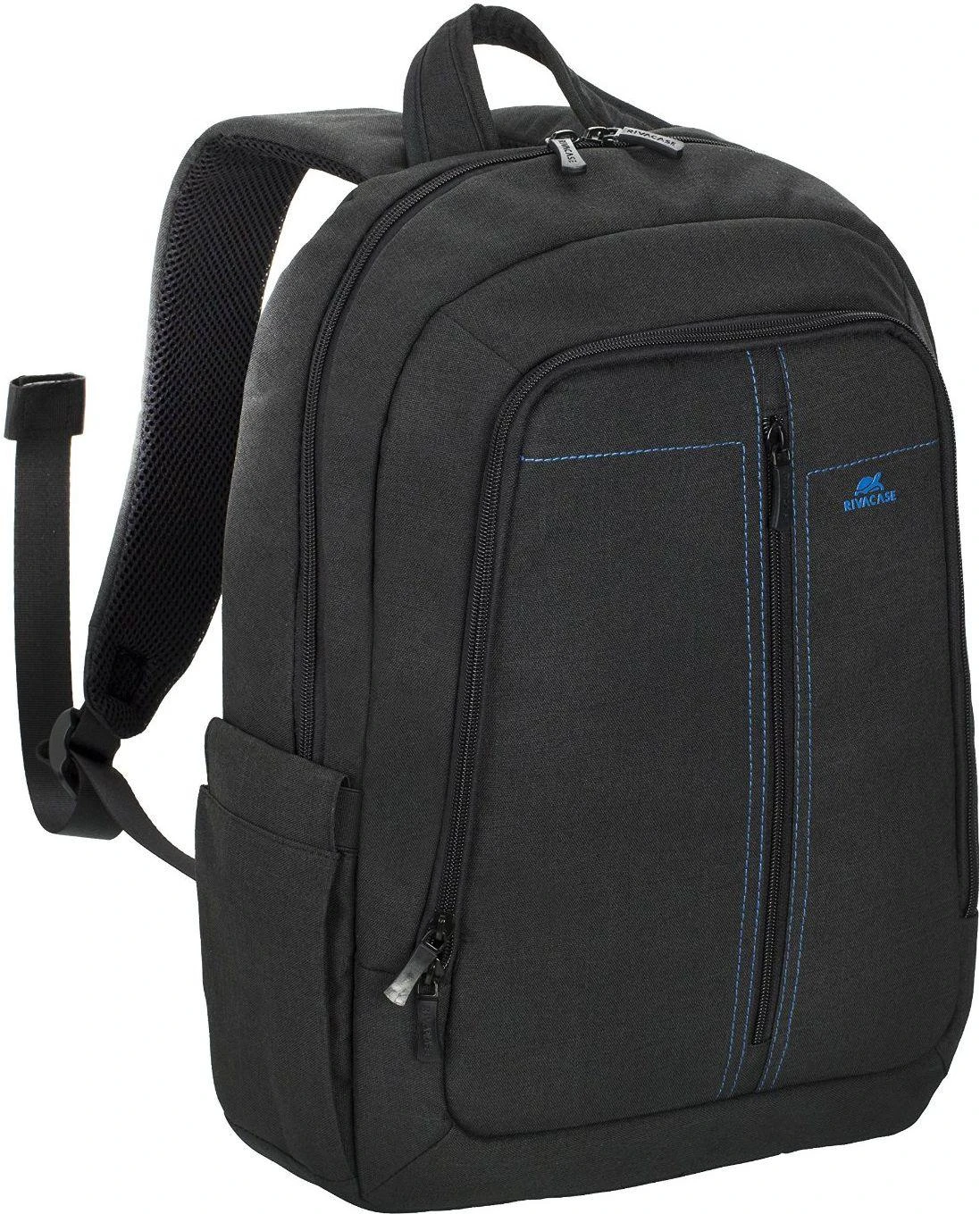 Rivacase CANVAS 7560 kuprinė nešiojamam kompiuteriui iki 15.6" (juoda)