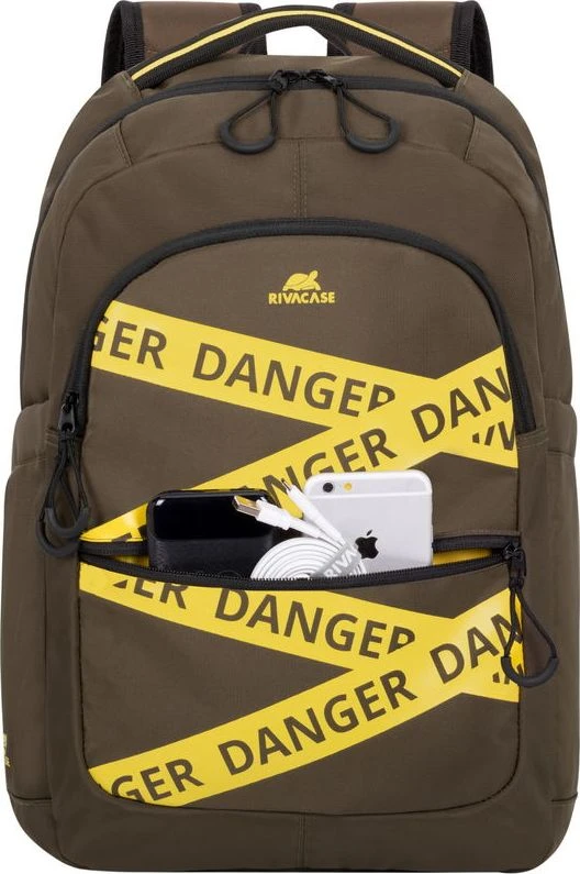 Kuprinė RIVACASE 5431 khaki Urban backpack 20L 15,6"