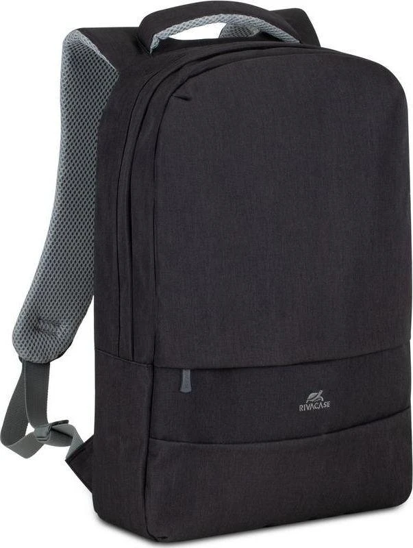 Rivacase nešiojamojo kompiuterio kuprinė 15,6 "prater, 15l, juoda, apsauganti nuo vagystės. Neperšlampama medžiaga, usb tarpiklis