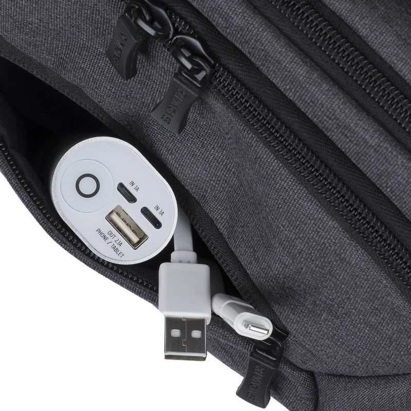 RIVACASE 7765 Nešiojamas kompiuteris Backpack 16" / 6 Juodas
