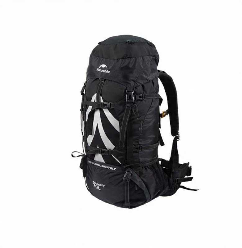 Žygio kuprinė 70l nh70b070-b-juodas NATUREHIKE