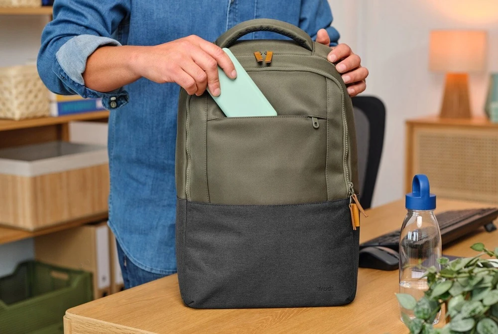 Kuprinė Trust NB BACKPACK LISBOA 16'' Žalias 25243 TRUST