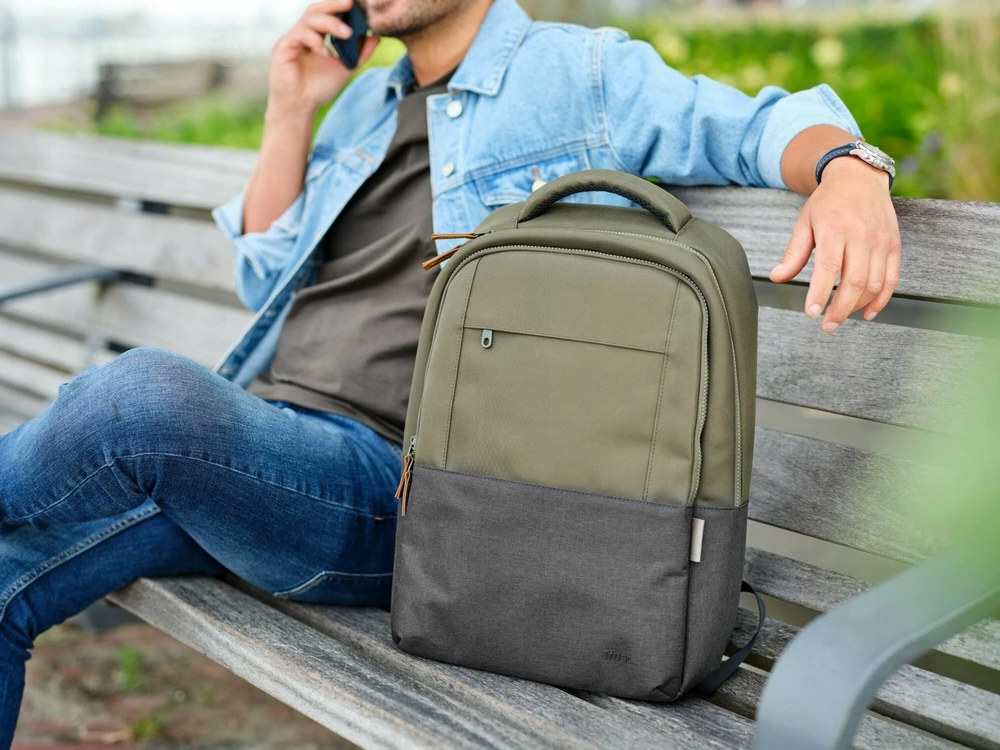 Kuprinė Trust NB BACKPACK LISBOA 16'' Žalias 25243 TRUST