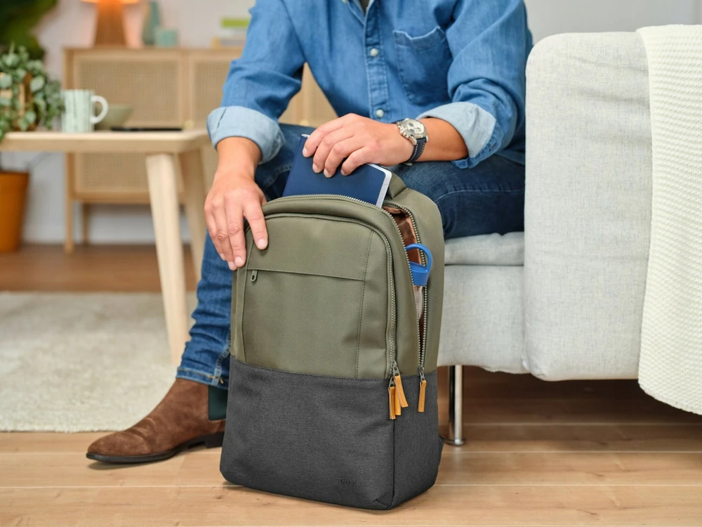 Kuprinė Trust NB BACKPACK LISBOA 16'' Žalias 25243 TRUST