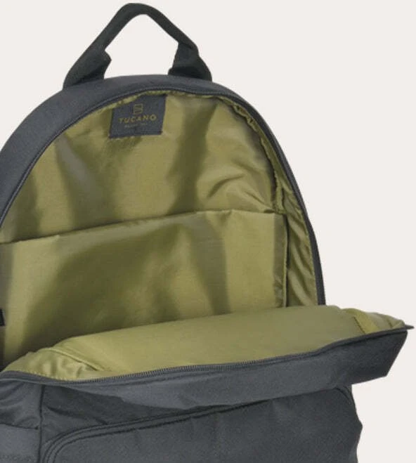 Nešiojamas kompiuteris backpack Tucano Baldo for laptop 15.6″/MacBook Pro 16″ juodos spalvos