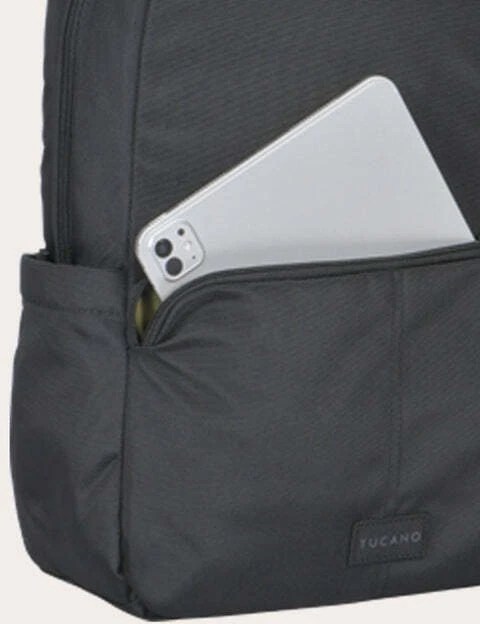 Nešiojamas kompiuteris backpack Tucano Baldo for laptop 15.6″/MacBook Pro 16″ juodos spalvos