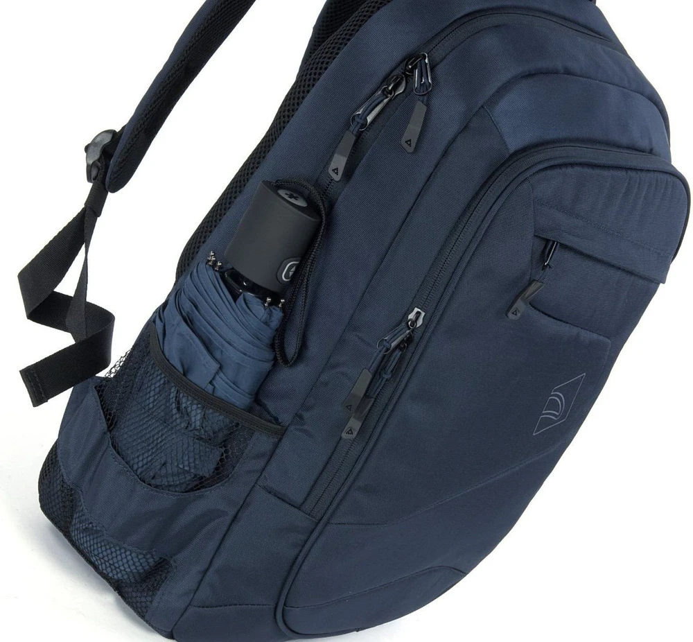 Tucano Lato Tinka iki 17 ", Juodas, Shoulder strap, Backpack