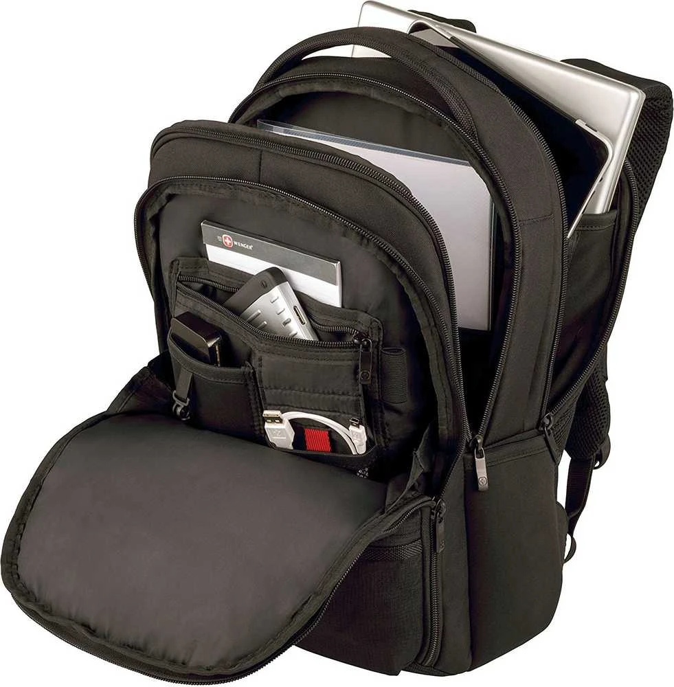 Rucksack for laptop WENGER fuse 600630 (15,6", juodos spalvos)