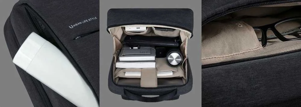 Xiaomi City 2 kuprinė 15.6" tamsiai pilka
