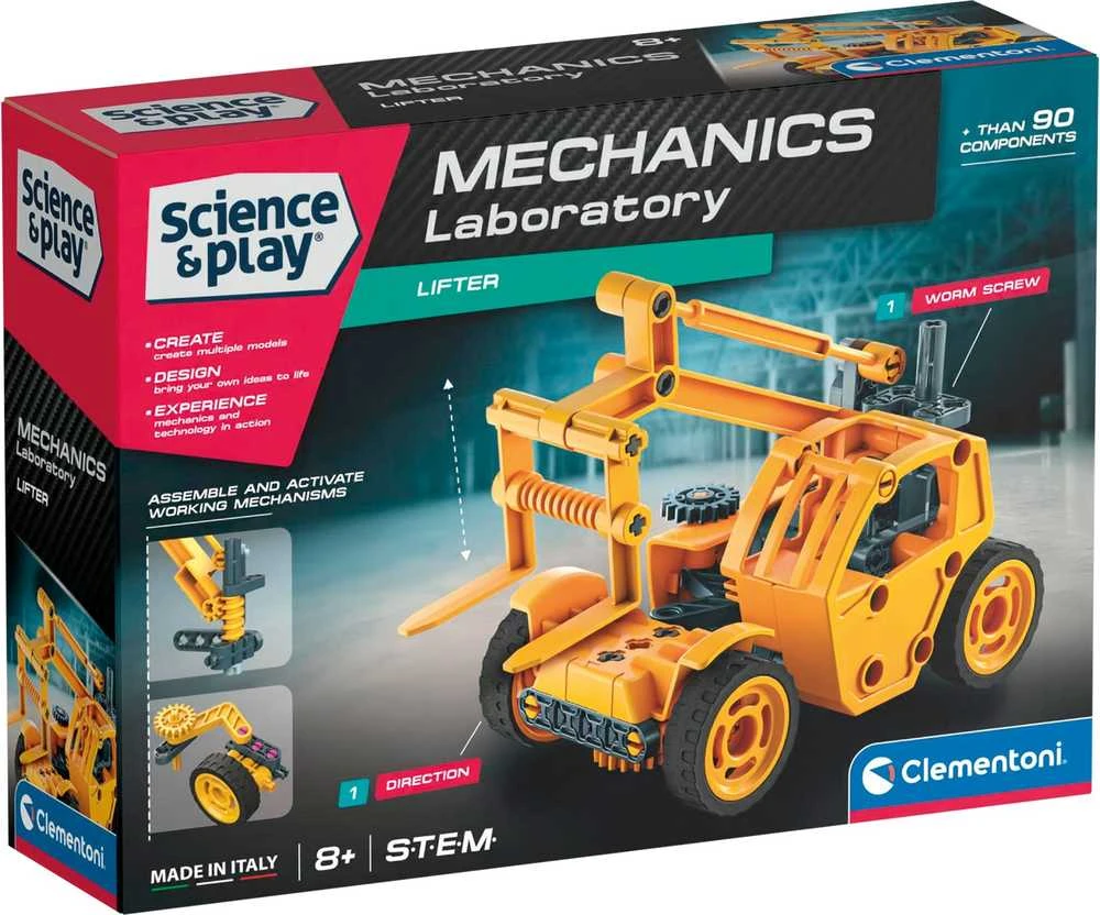 Kūrybos rinkinys Clementoni Science & Play Mechanical Lab
