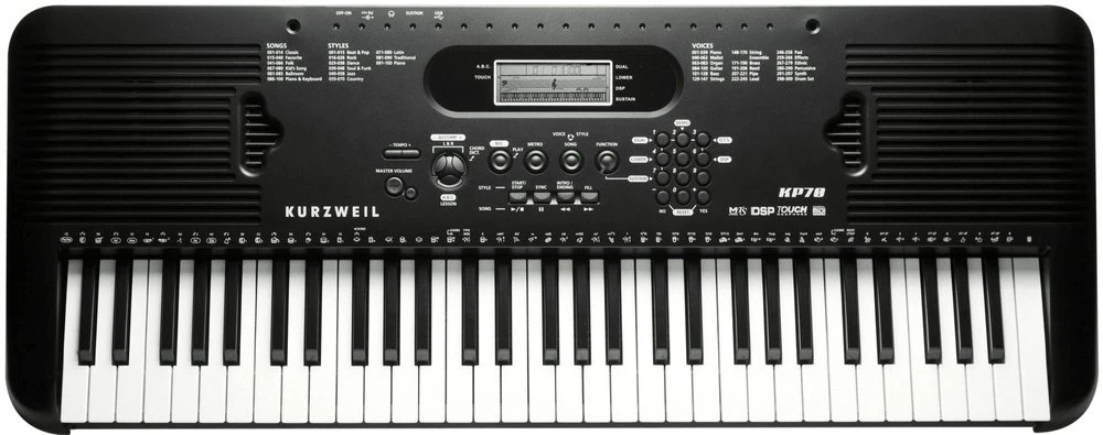 Kurzweil KP70 - Klaviatūra