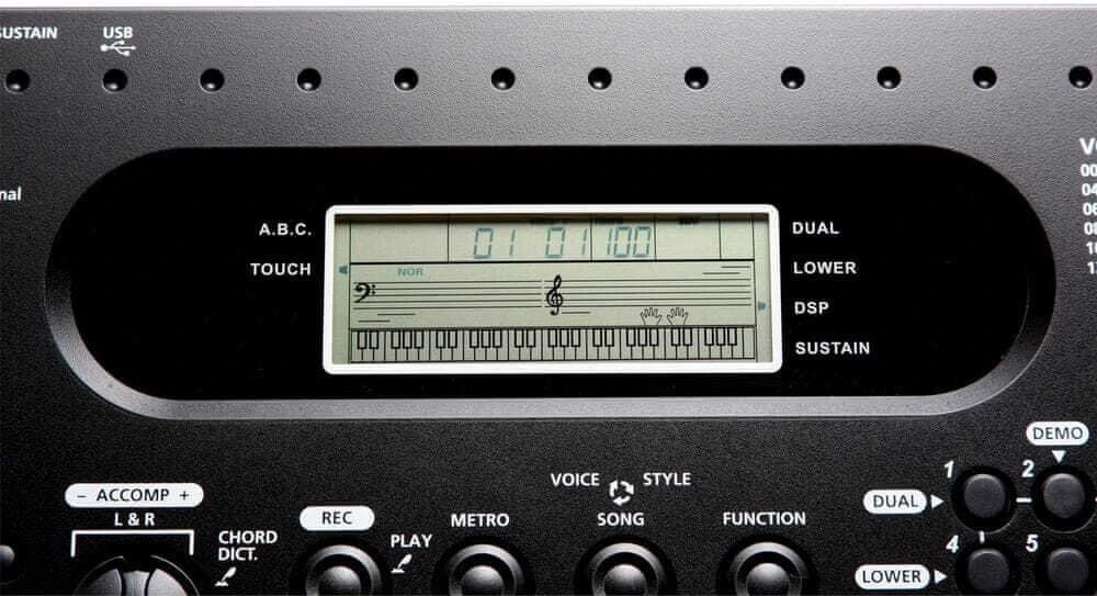 Kurzweil KP70 - Klaviatūra