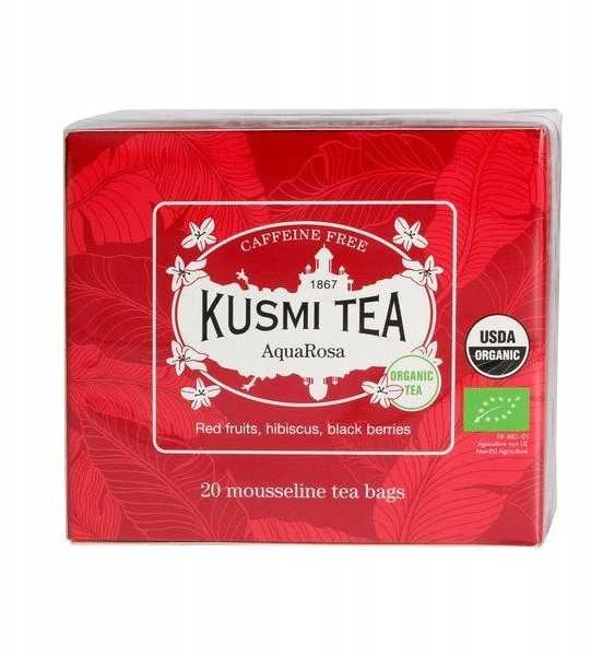 Kusmi Tea AquaRosa raudona pakuotė