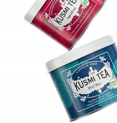 Organinis žaliosios ir matės arbatos mišinys „Kusmi Tea BB Detox“, 100 g (metalinėje dėžutėje)