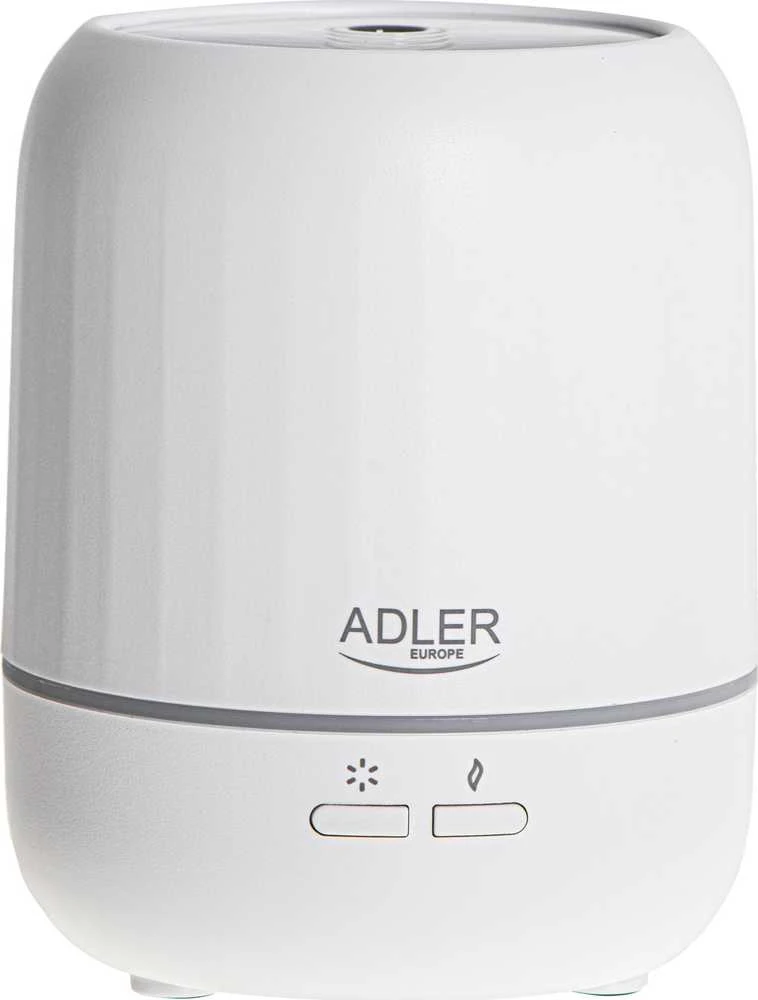 Drėkintuvas Adler | Ultragarsinis aromato difuzorius 3in1 | AD 7968 | Ultragarsinis | Tinka kambariams iki 25 m² | Baltas