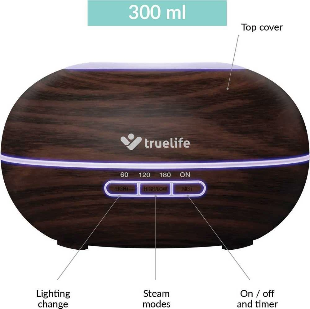 Drėkintuvas TrueLife AIR difuzorius D5 tamsus