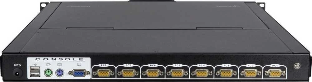 KVM konsolė Inter-Tech IPC KVM-1708 CONSOLLE 17 "LED