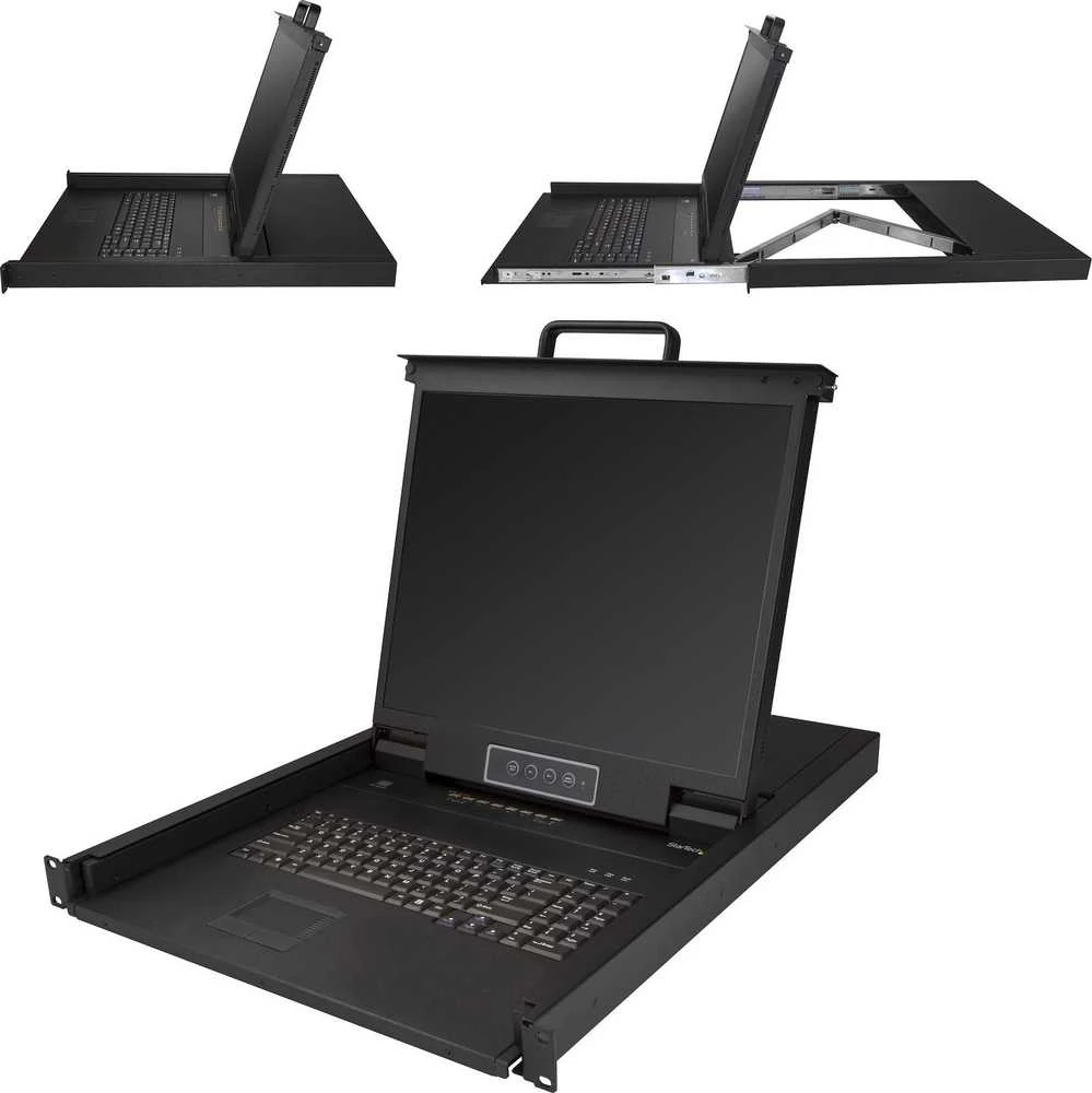 Konsolė KVM StarTech 8 PORT RACKMOUNT KVM Žaidimų konsolė 8 PORT RACKMOUNT KVM Žaidimų konsolė