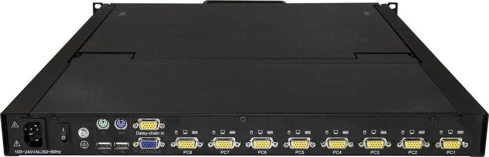 Konsolė KVM StarTech 8 PORT RACKMOUNT KVM Žaidimų konsolė 8 PORT RACKMOUNT KVM Žaidimų konsolė