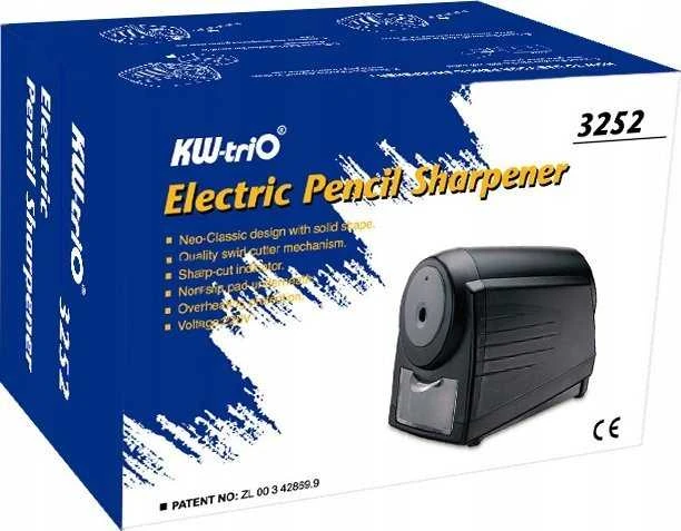 KW-trio 03252 elektrinis galąstuvas pakuotėje