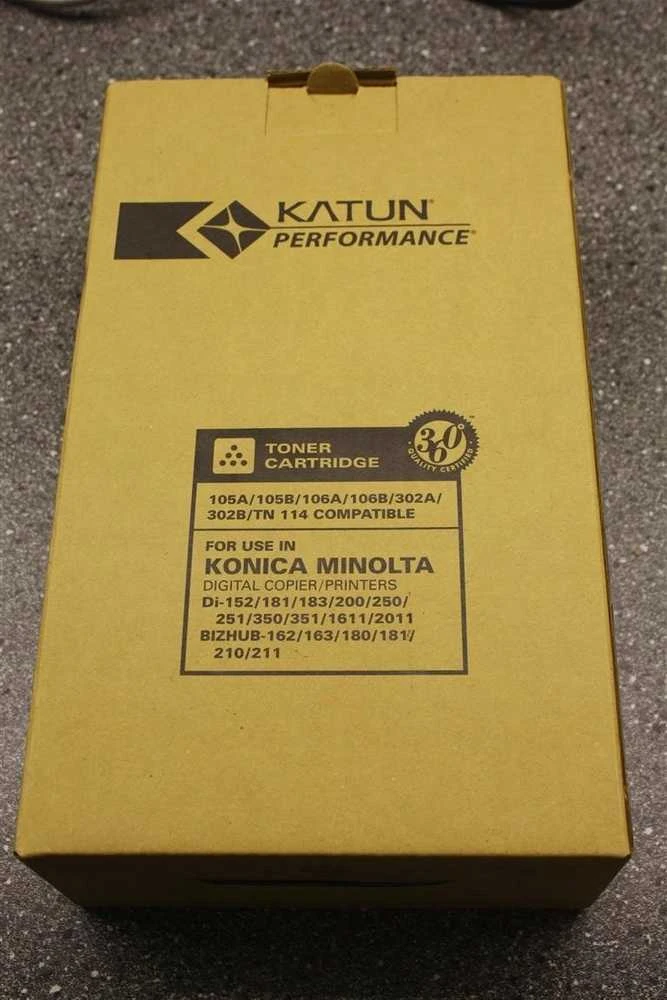 Katun Performance tonerio kasetės pakuotė