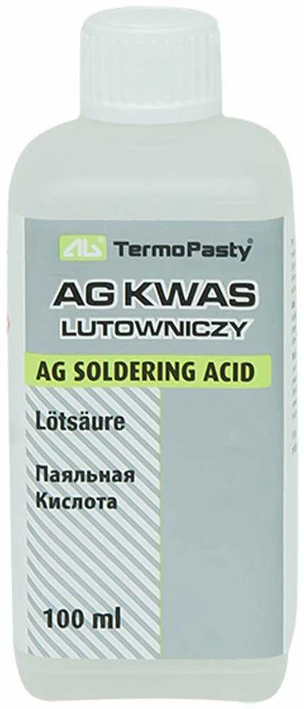 Ag Termopasty TermoPasty Litavimo rūgštis su teptuku 100ml