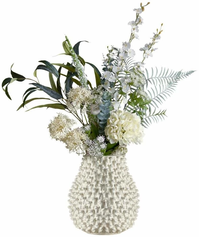 Kwiatydonice Bloomingville – simfoninė puokštė – balta