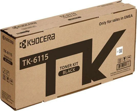 Kyocera TK-6115 (1T02P10NL0, TK6115) Lazerinė kasetė, Juoda