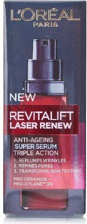 L'Oréal Paris Revitalift lazerinis X3 Anti-Ageing Power Serum Skin Serum moterims, 30 ml