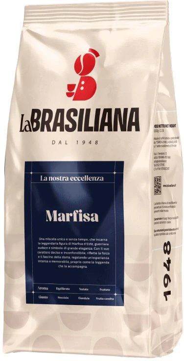 La Brasiliana Marfisa kavos pupelės 1kg