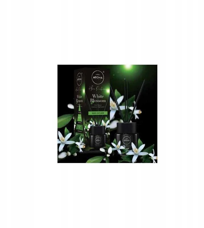 Namų kvapas Aroma Home Juodas Series Sticks 100ml "Baltas Blossom"