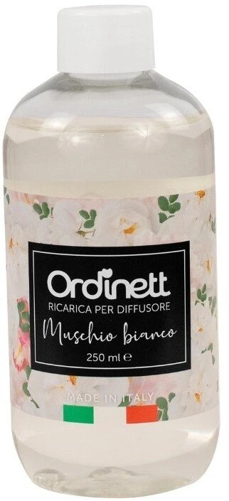 Drėkintuvas ORDINETT Aromatinio difuzoriaus 250 ml baltasis muskusas