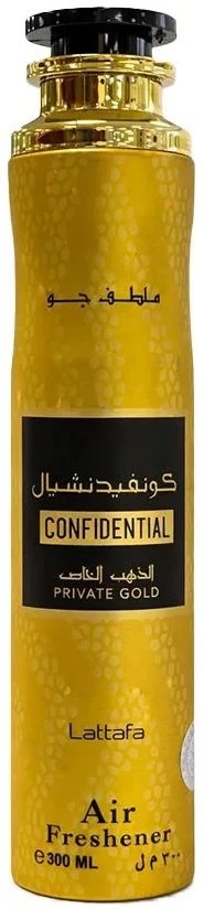 La Casa de los Aromas Lattafa Konfidencialus privatus auksinis oro gaiviklis 300 ml