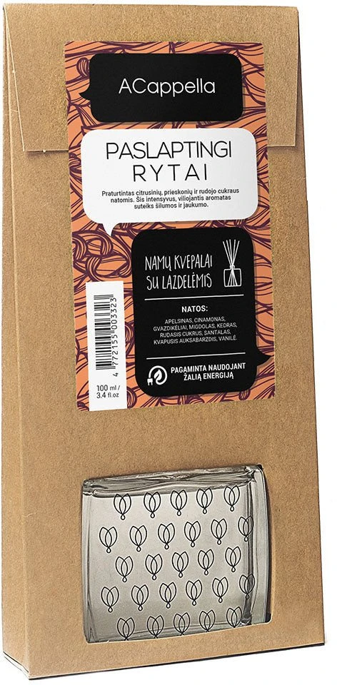 Namų kvapas ACAPPELLA SPICY SUGAR, 100 ml