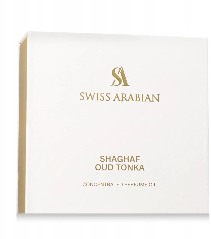 Swiss Arabian Šveicarijos arabiškasis Shaghaf Oud Tonka kvapusis aliejus 12 ml (unisex)
