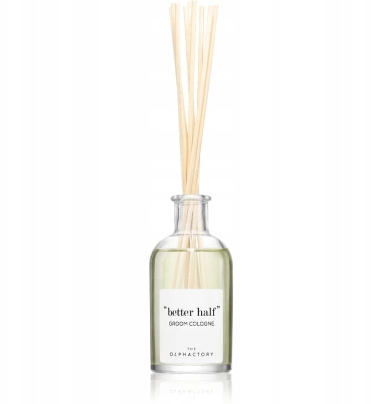 The Olphactory Better Half Groom Cologne Fragrance Sticks Aroma Reed Diffuser, 100 ml